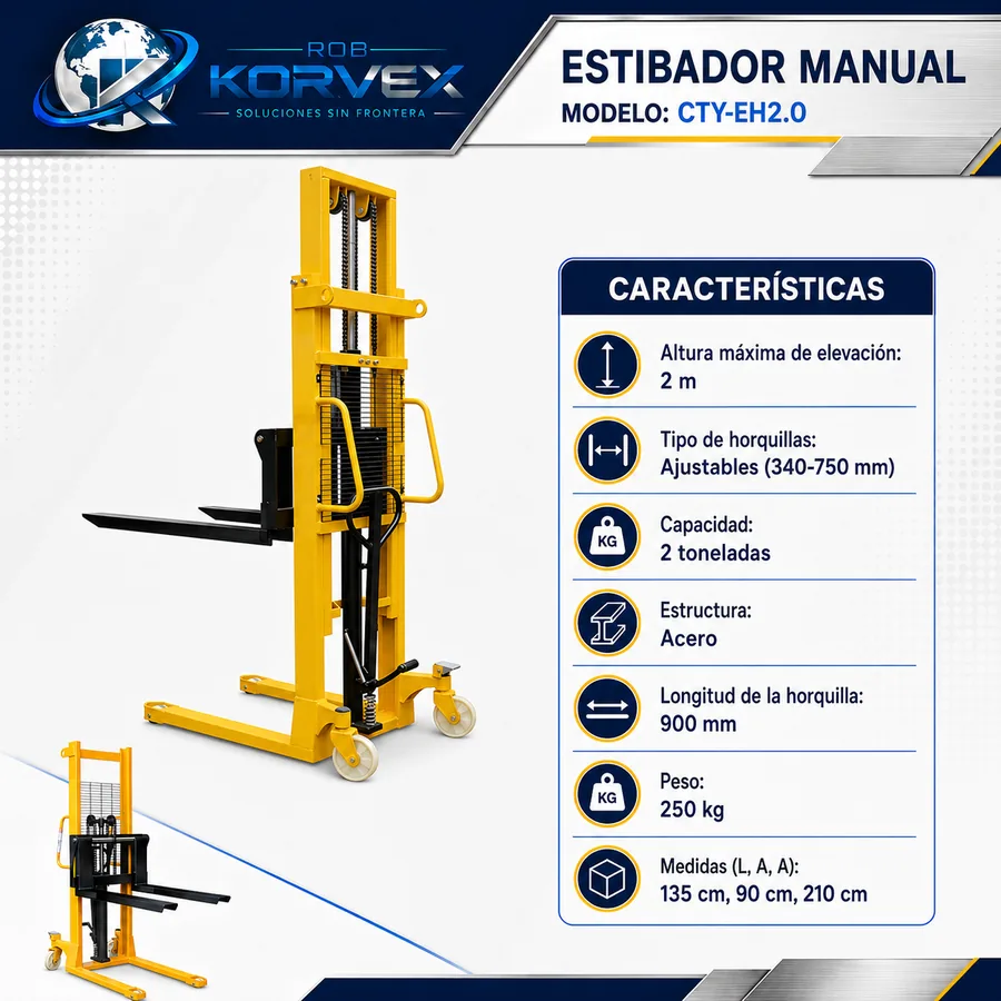 Estibador manual
